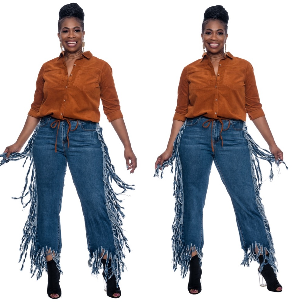 Fringe Jeans